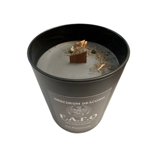 Obscurum Draconis F.A.F.O Candle