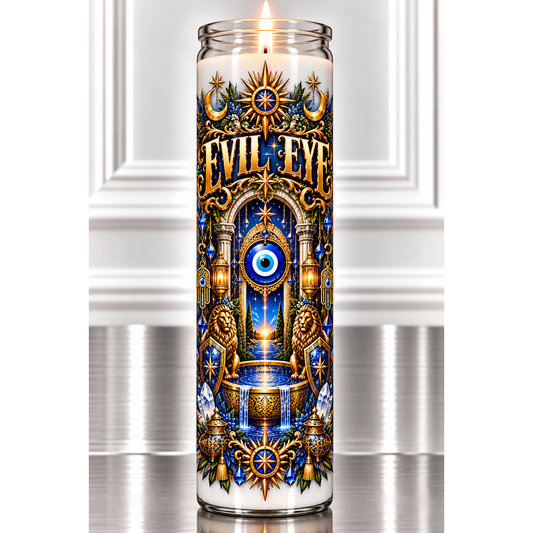 Custom Fixed 5-Day Glass Candle | Prepared & Dressed | Botanica Yende