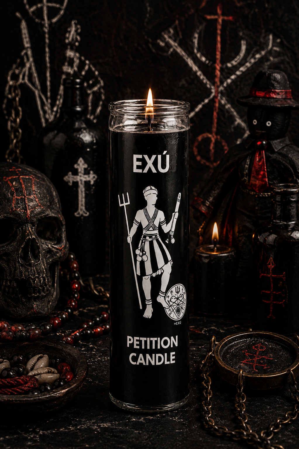 Exu Devotional Candle