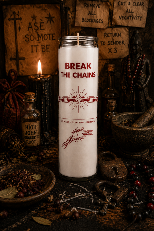 Breaker of Chains Hoodoo Devotional Candle