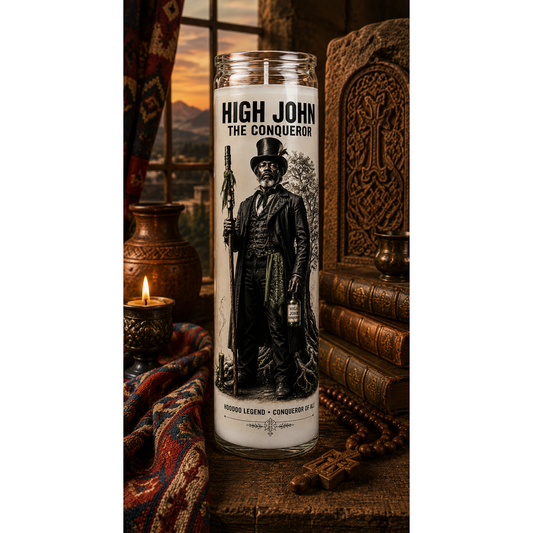 High John the Conqueror Hoodoo Devotional Candle