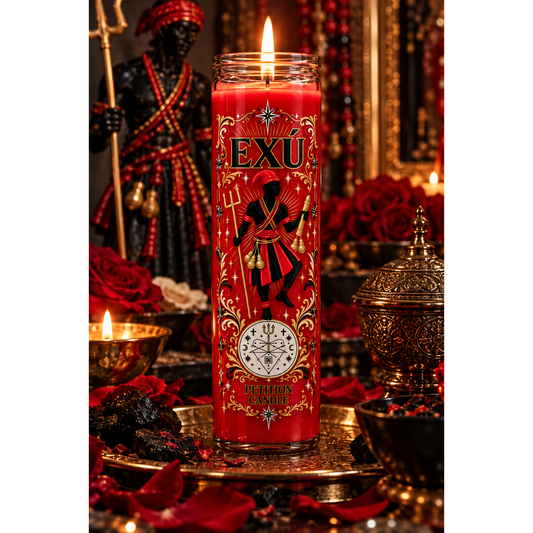 Exu Devotional Candle