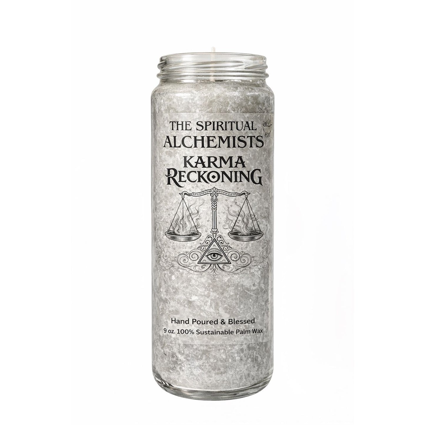 Karma Reckoning Ritual Candle