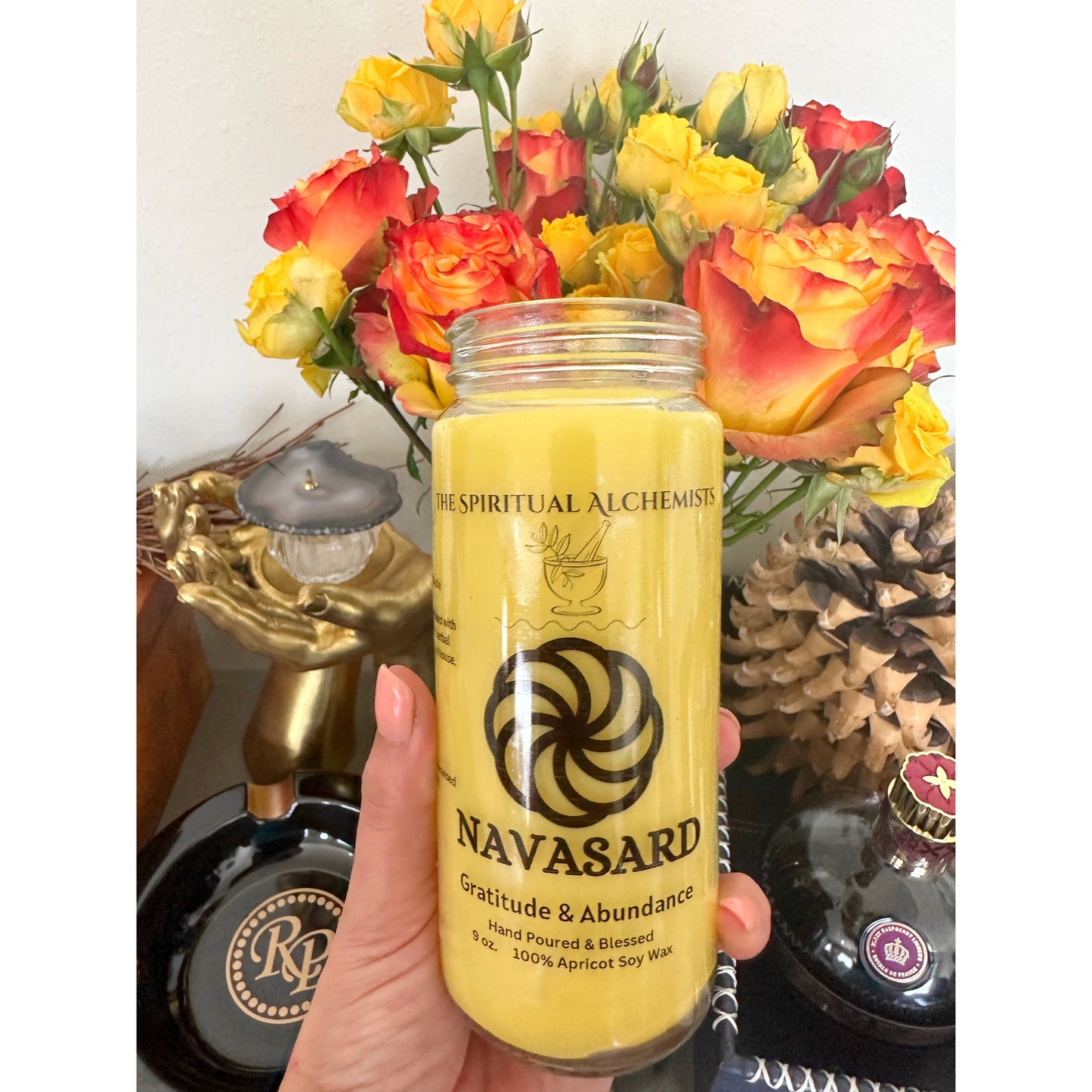 Navasard | Armenian New Year 4516 Special Edition Candle - Gratitude & Abundance Limited Edition