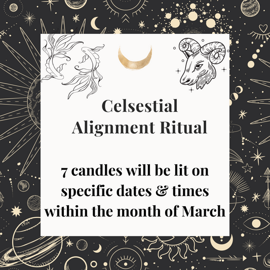 Celestial Alignment 7 Candle Ritual { March }
