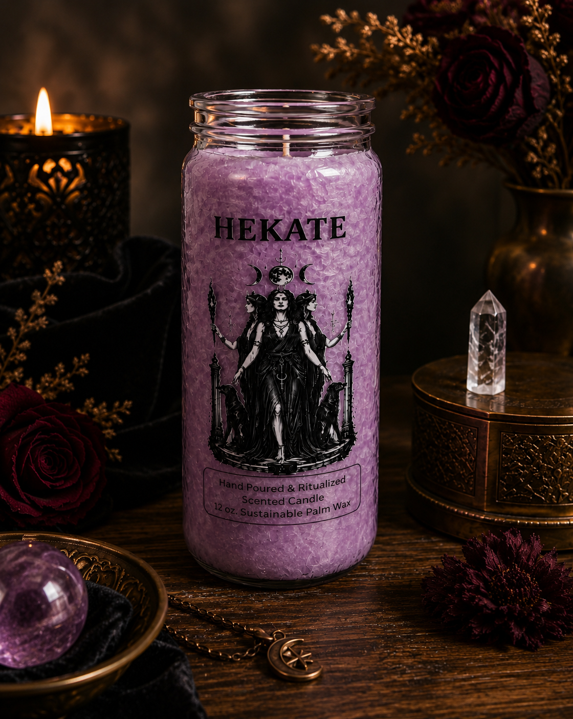 HEKATE Ritual Candle