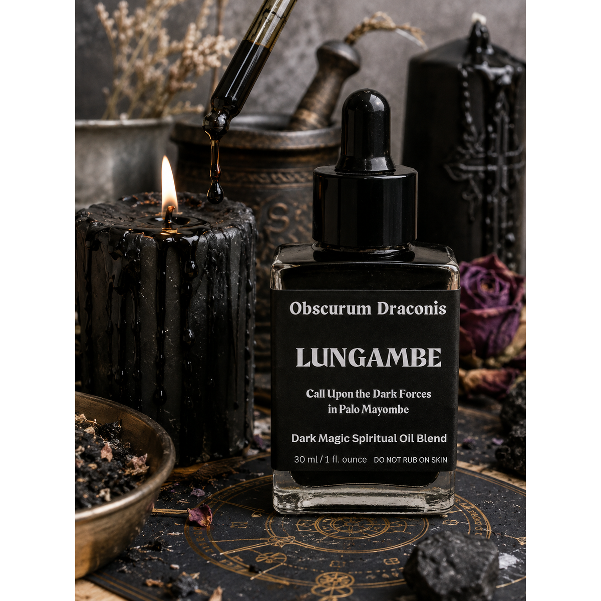 Aceite Espiritual de Lungambe Invoca al Diablo” y su Legión