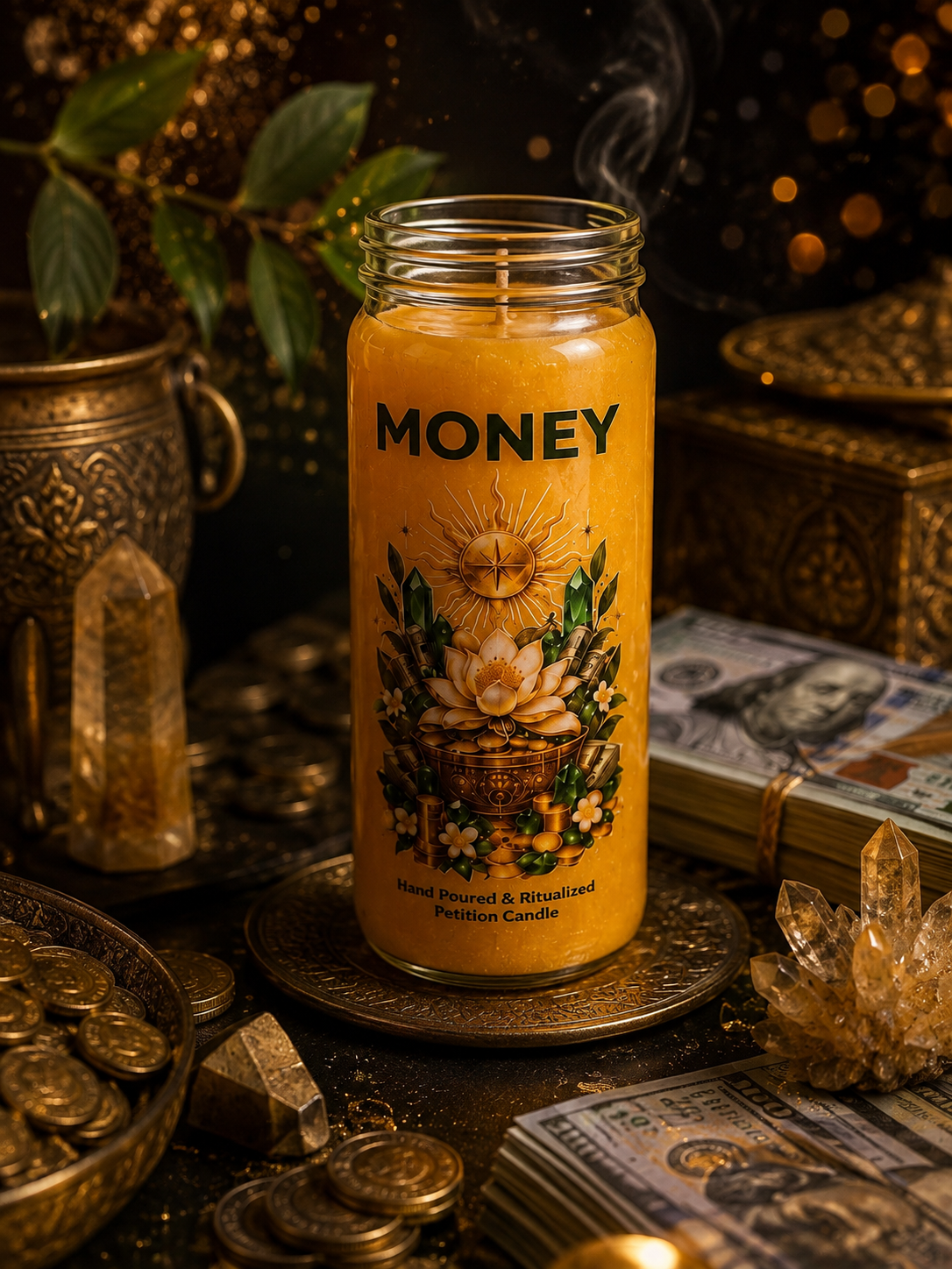 Money | Ritualized Candle 12 ounce
