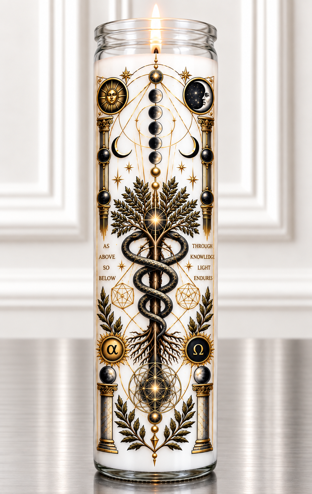 AS ABOVE, SO BELOW — Freemason Collection Candle
