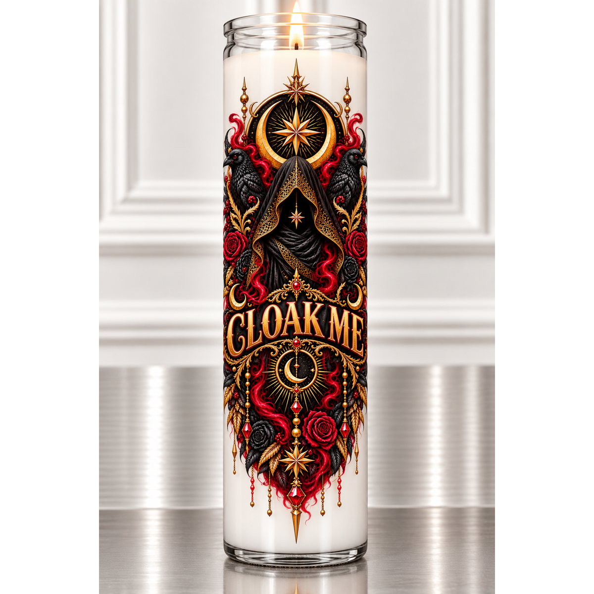 CLOAK ME — Concealment, Privacy & Spiritual Shielding Candle