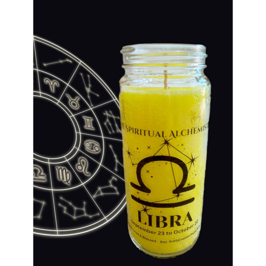 Libra Zodiac Candle | Ritualized