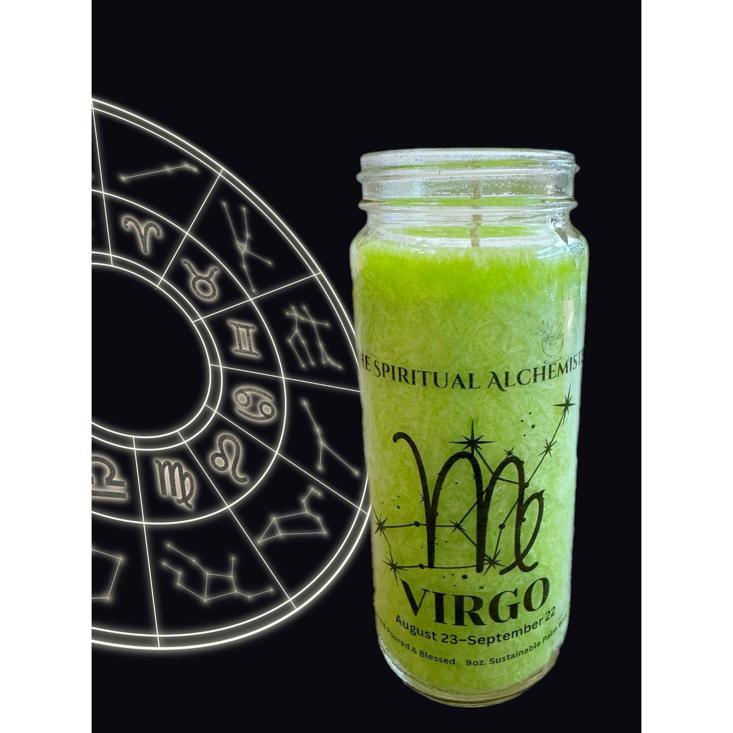 Vela del Zodíaco VIRGO | Ritualizado