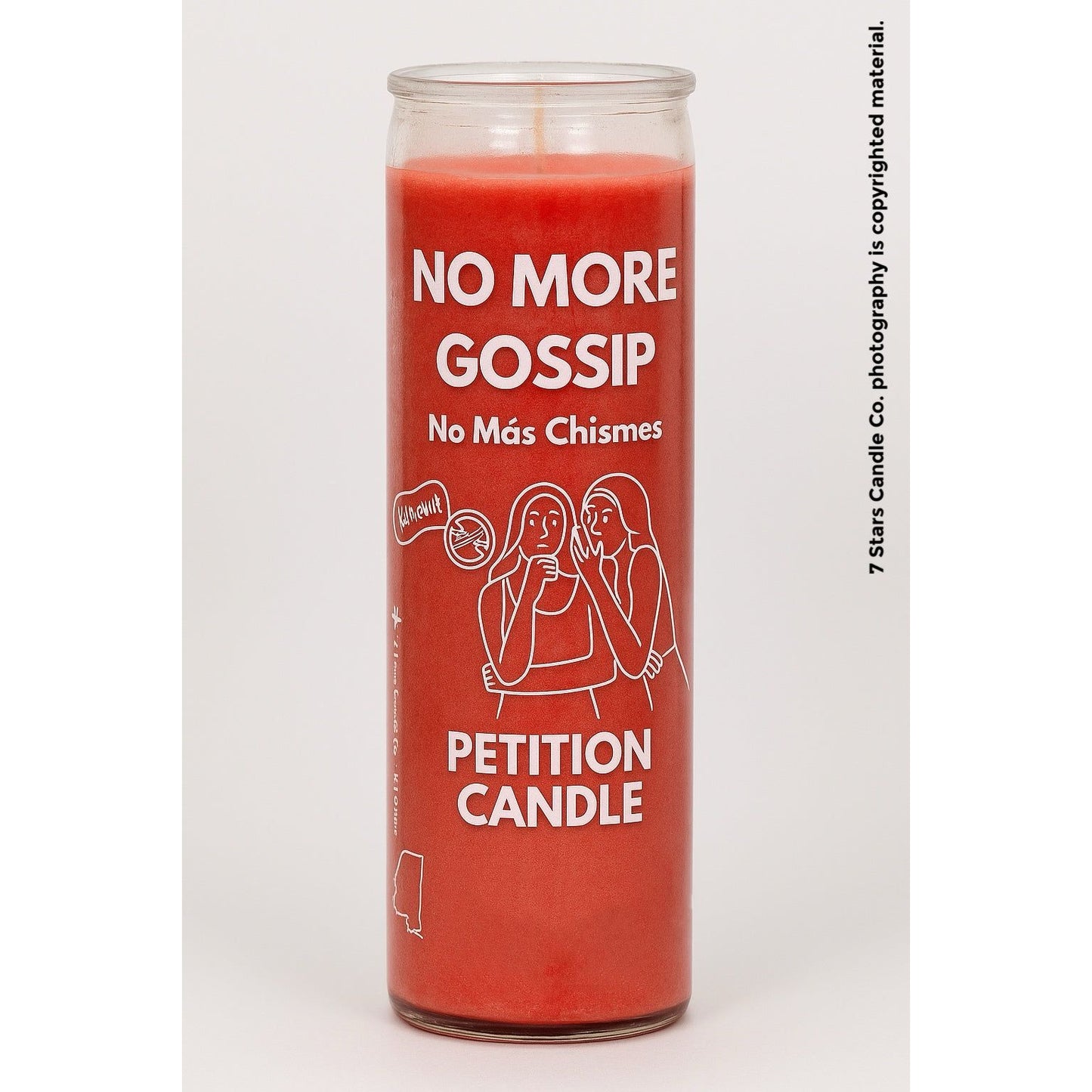No More Gossip Candle