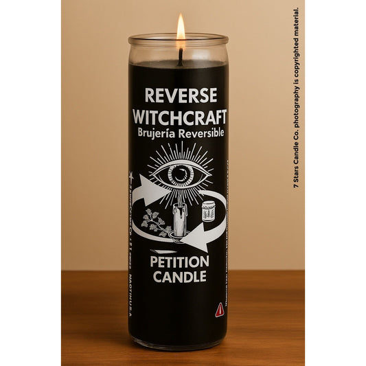 Reverse Witchcraft / Brujería Reversible Candle