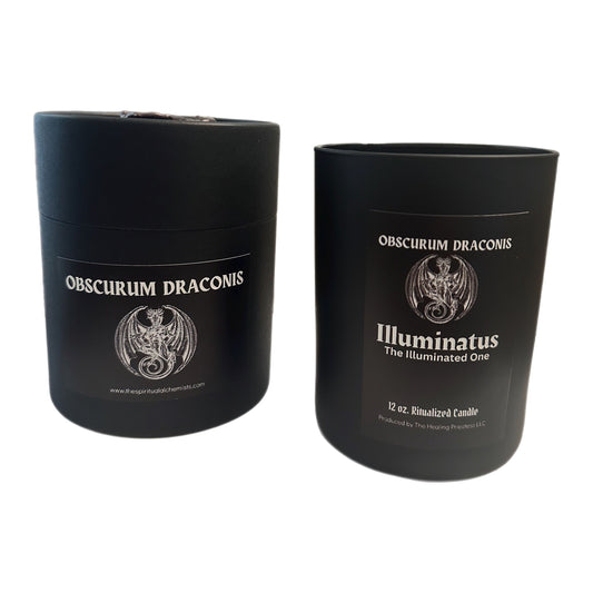 OBSCURUM DRACONIS ILLUMINATUS ( The Illuminated One) CANDLE