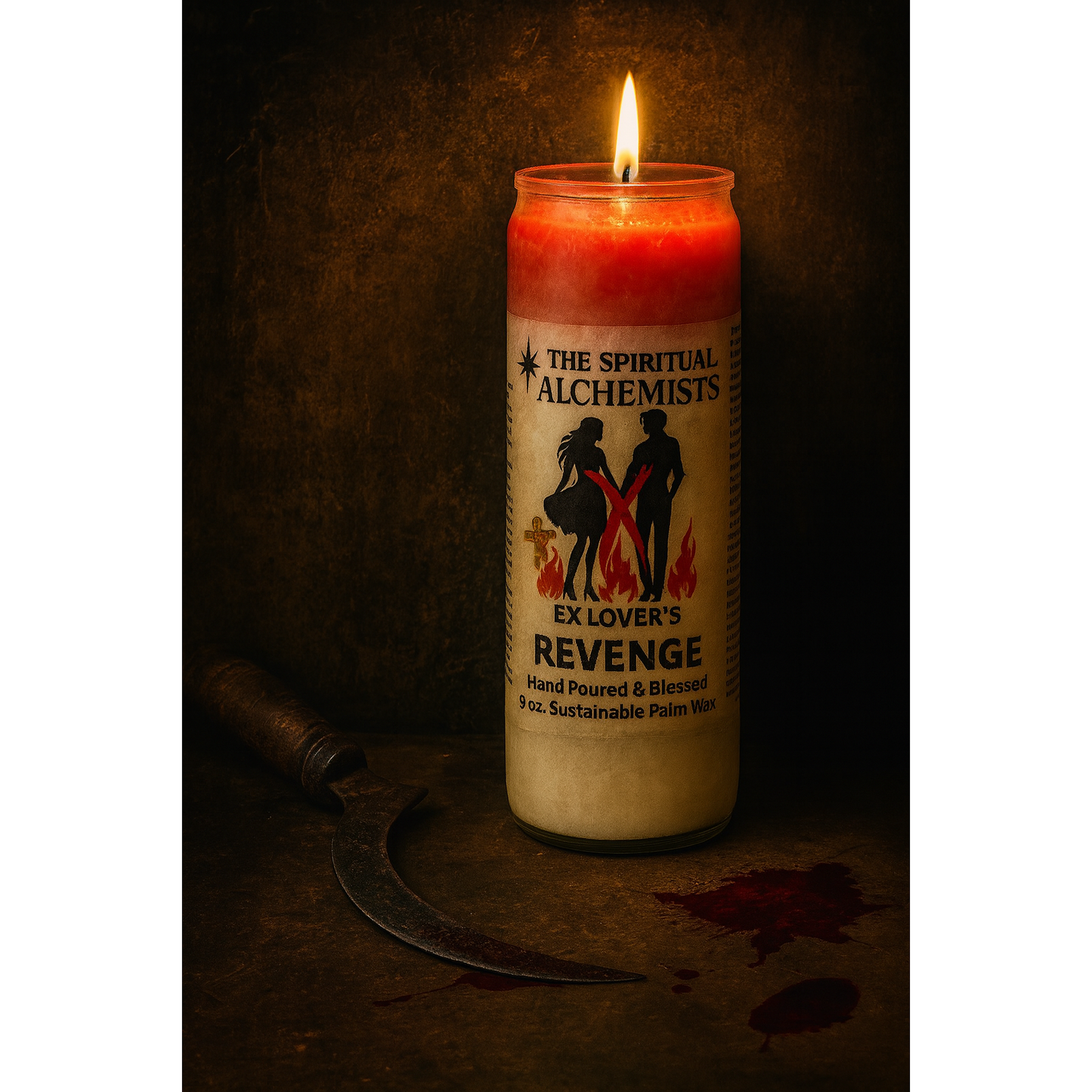 EX LOVER’S REVENGE – Ritualized Spell Candle