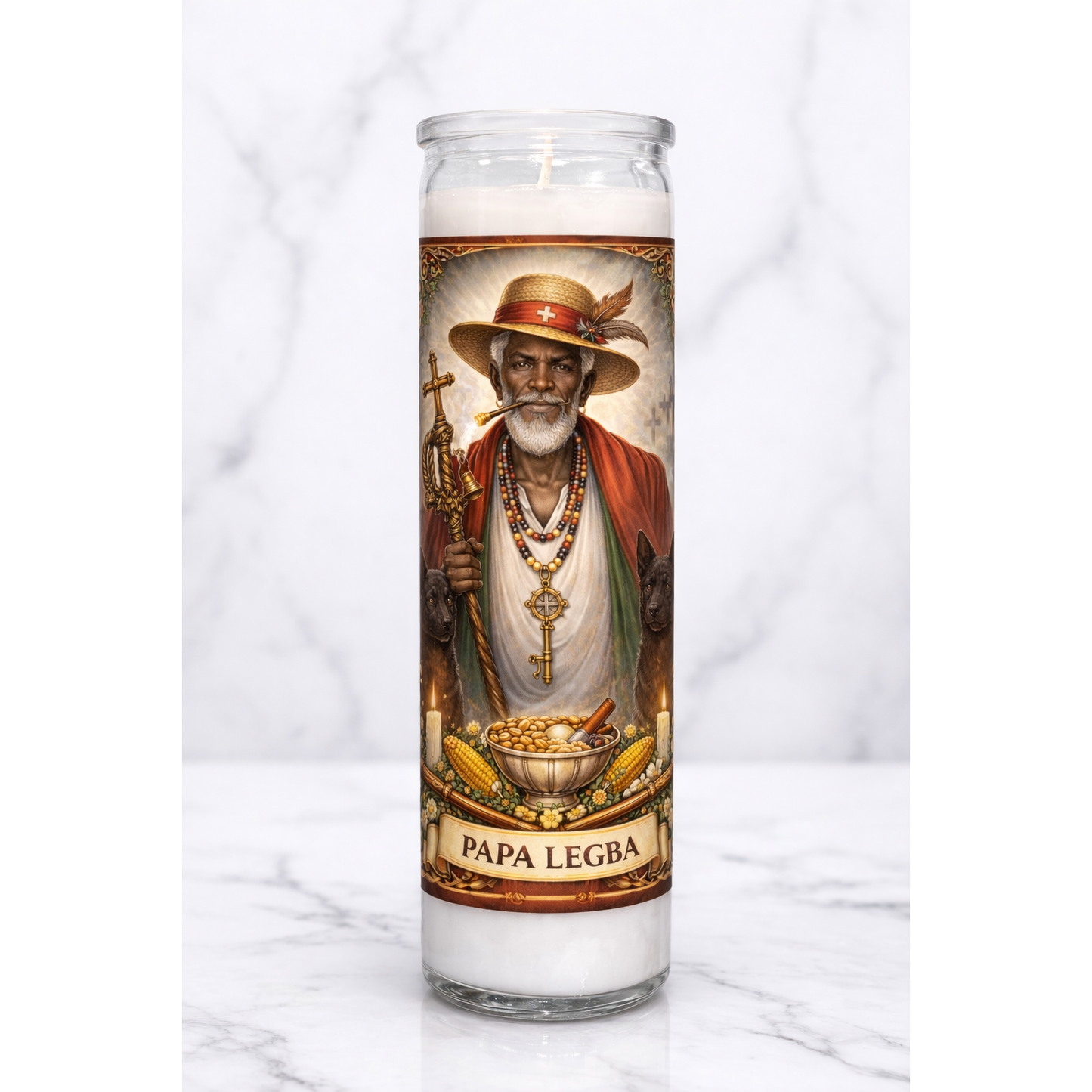 Papa Legba Candle