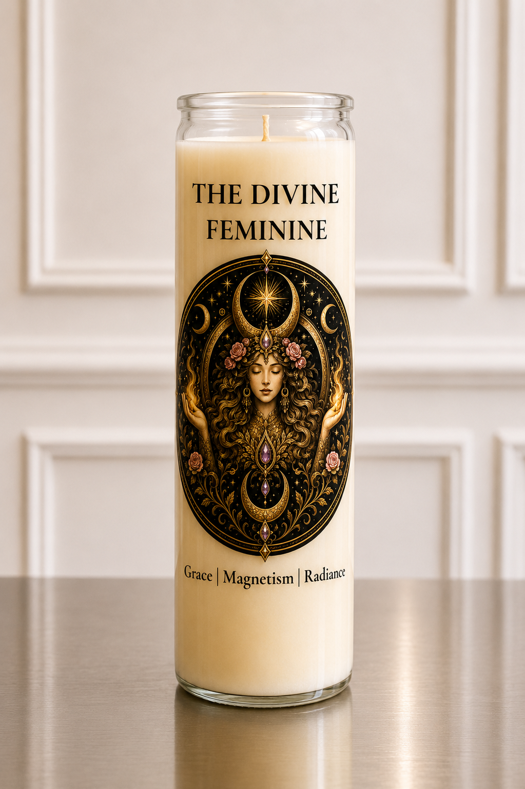 The Divine Feminine| Beeswax Candle