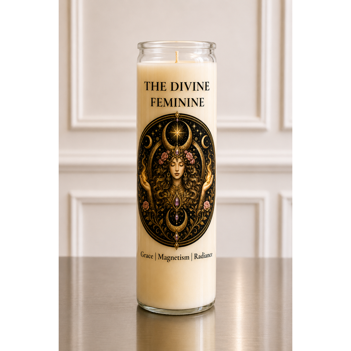 The Divine Feminine| Beeswax Candle