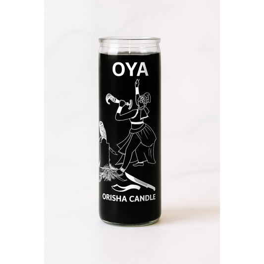 Oya Orisha Candle
