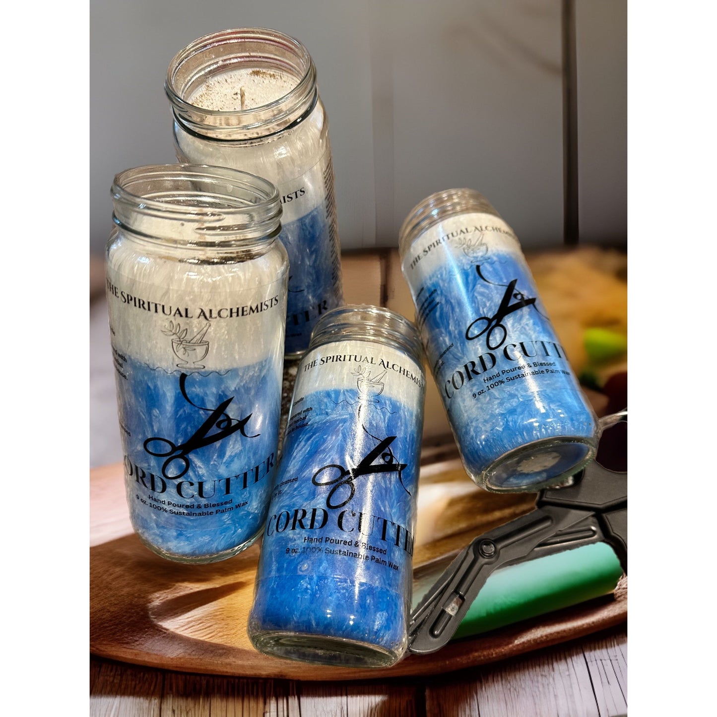 Cord Cutter Ritualized Candle