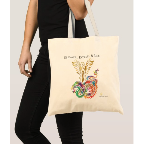 Elevate.. Evolve.. Rise Tote
