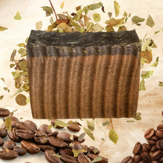 Cleansing & Awakening Herbal Coffee Soap