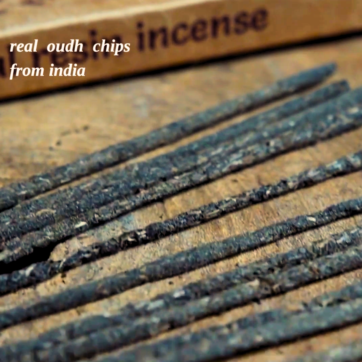 Calmveda Incense & Aromatherapy - Charcoal Based Resin Incense Sticks Large Set - 90 grams