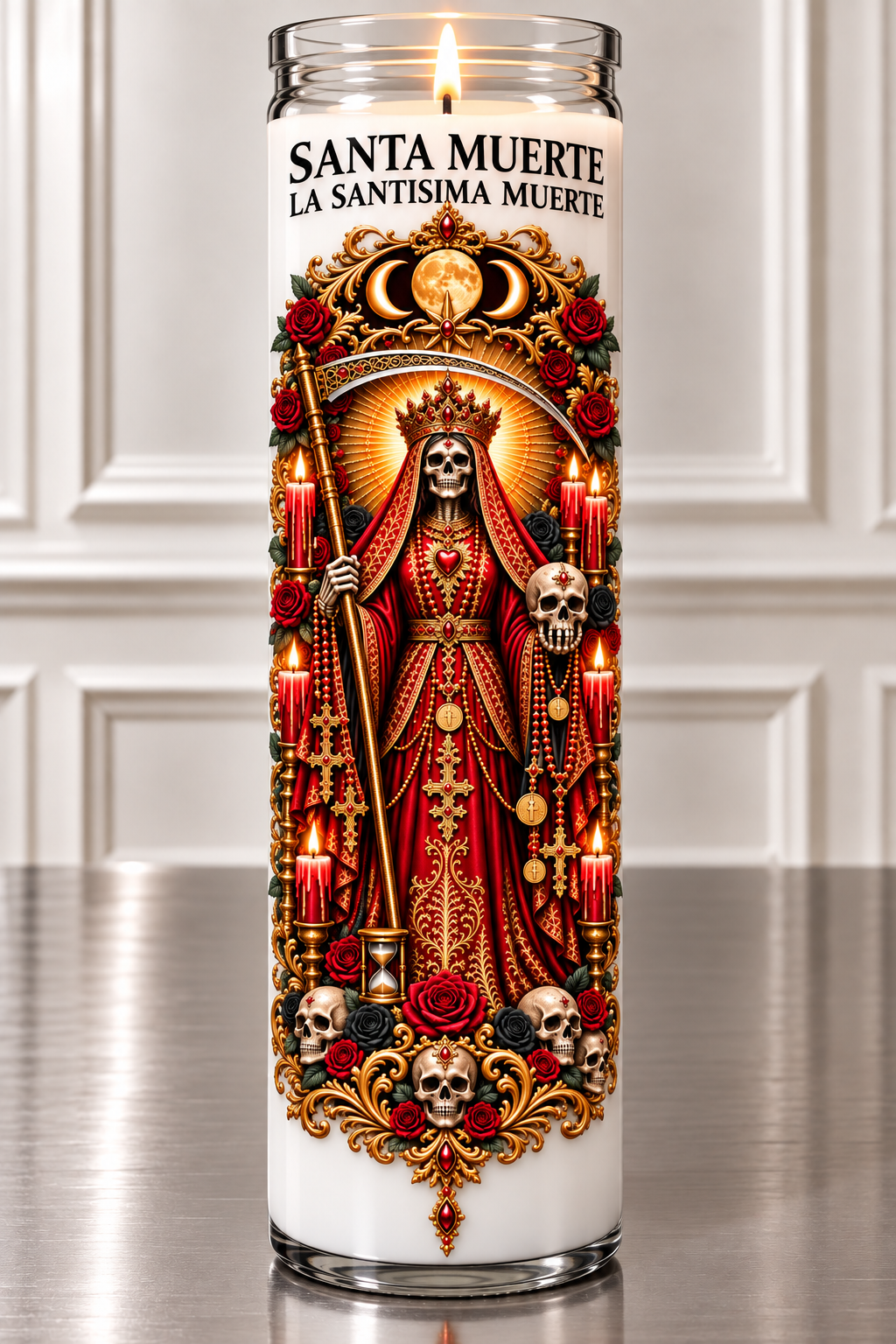 SANTA MUERTE — DEVOTIONAL CANDLE COLLECTION