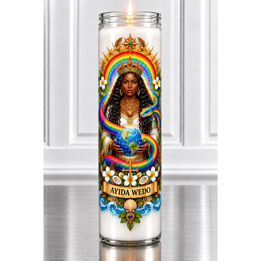 Ayida Wedo Devotional Candle