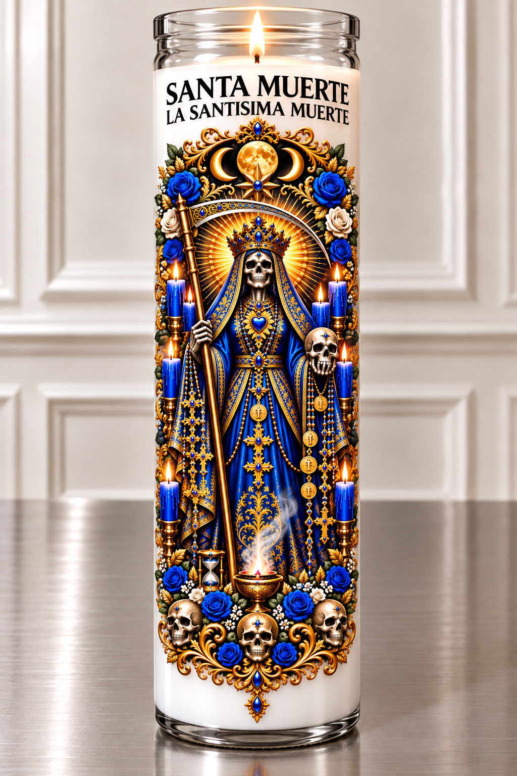SANTA MUERTE — DEVOTIONAL CANDLE COLLECTION
