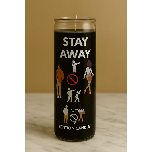 Stay Away Candle