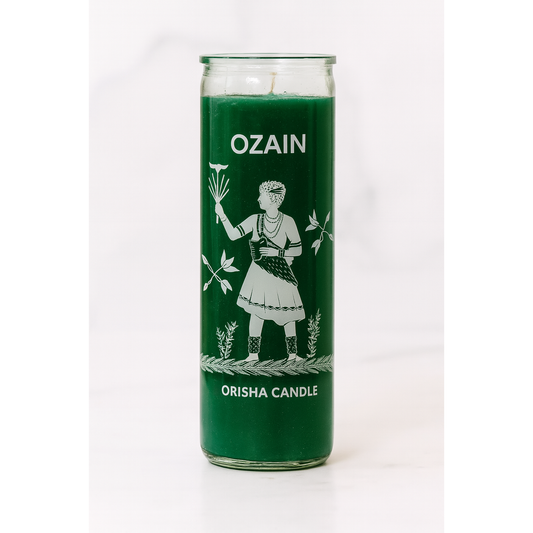 Ozain Orisha Candle
