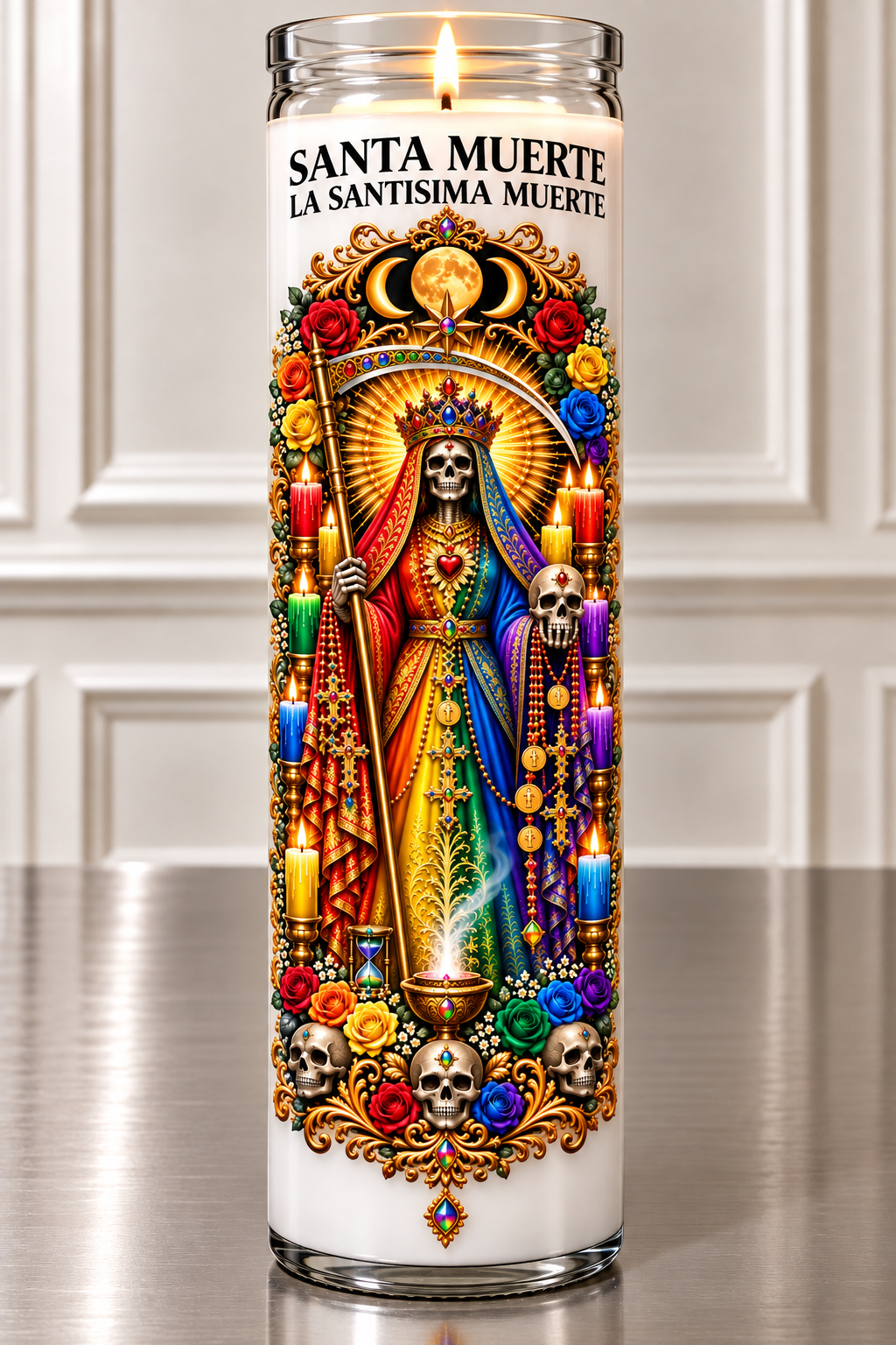 SANTA MUERTE — DEVOTIONAL CANDLE COLLECTION