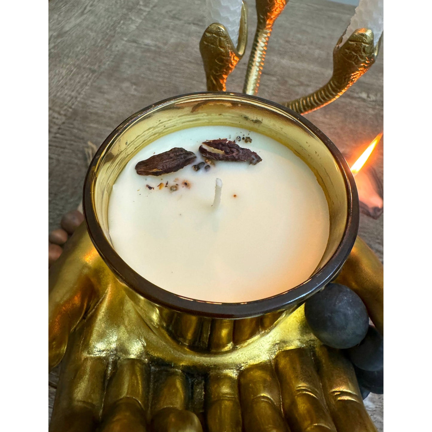 Vela Oudh de cardamomo negro