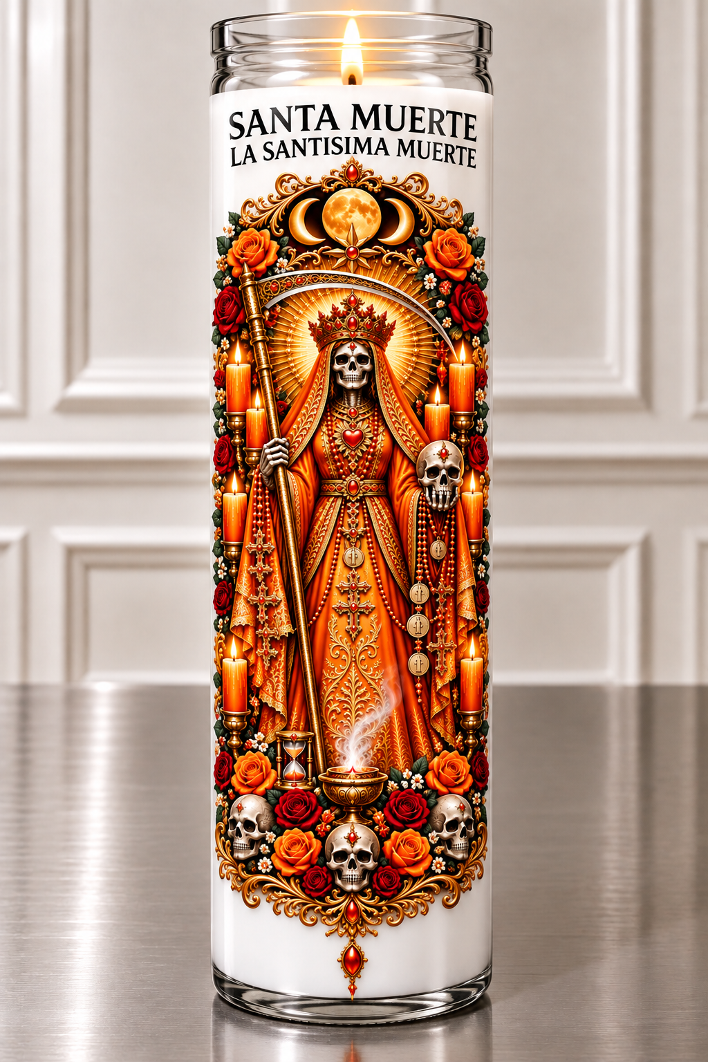 SANTA MUERTE — DEVOTIONAL CANDLE COLLECTION