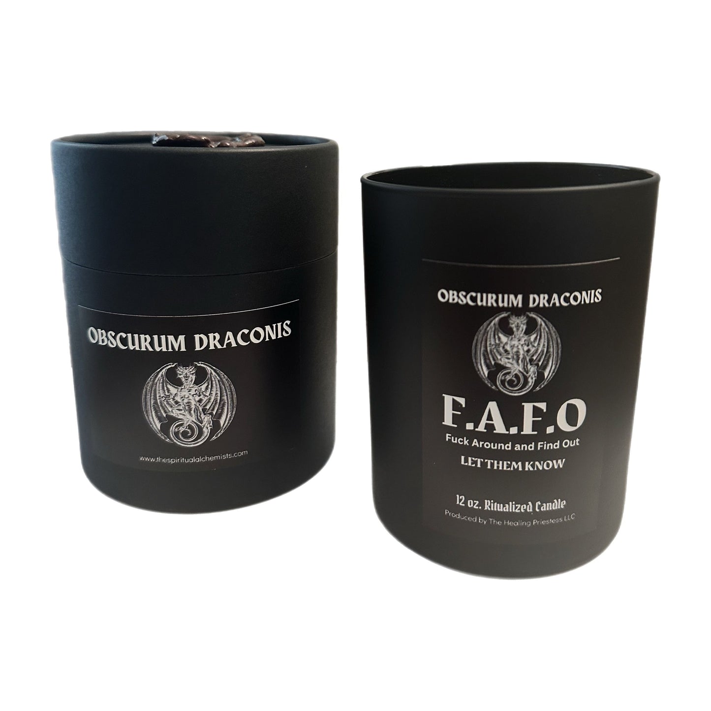 Obscurum Draconis F.A.F.O Candle