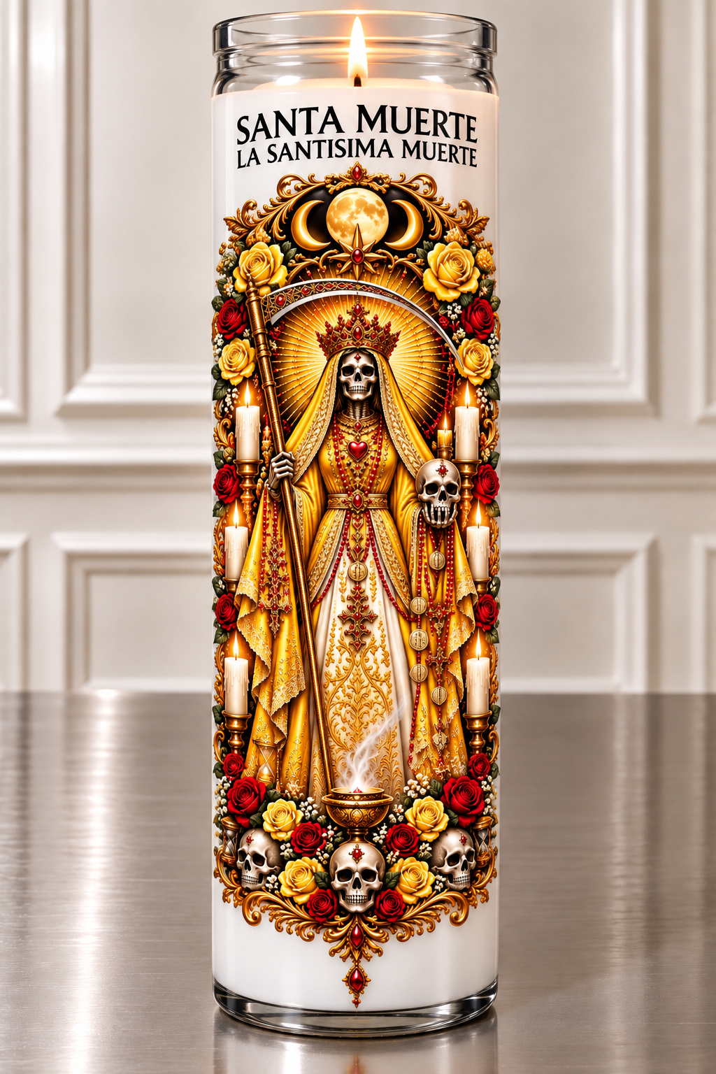 SANTA MUERTE — DEVOTIONAL CANDLE COLLECTION