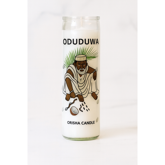 Oduduwa Orisha Candle