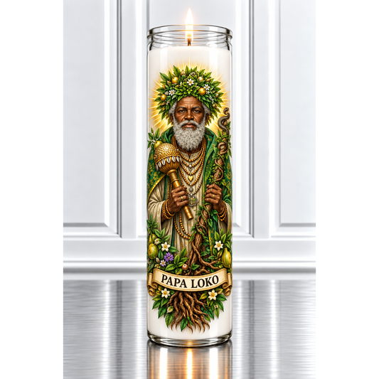 Papa Loko Devotional Candle
