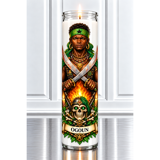 Ogoun Candle