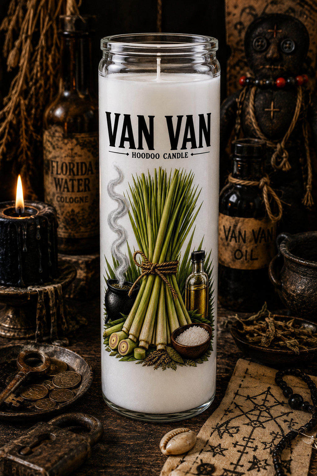 Van Van Hoodoo Devotional Candle