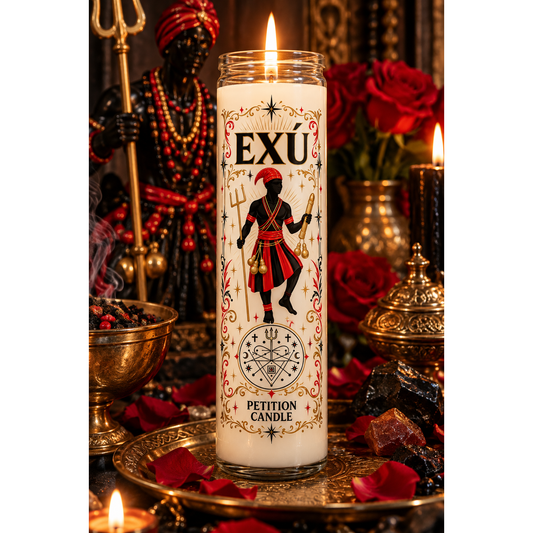 Exu Devotional Candle