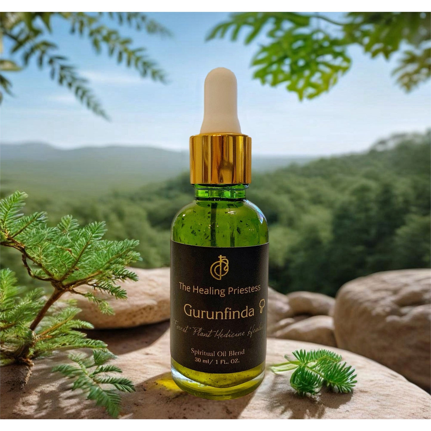 Aceite Gurunfinda (Aceite Curativo) Energía Terrestre 