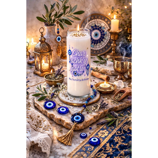 Char Achk’y Gotrvi — Evil Eye Protection Candle