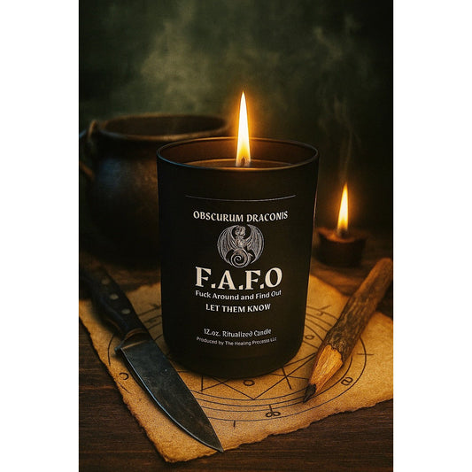 Obscurum Draconis F.A.F.O Candle