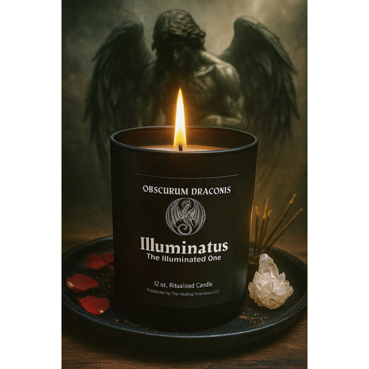 OBSCURUM DRACONIS ILLUMINATUS ( The Illuminated One) CANDLE