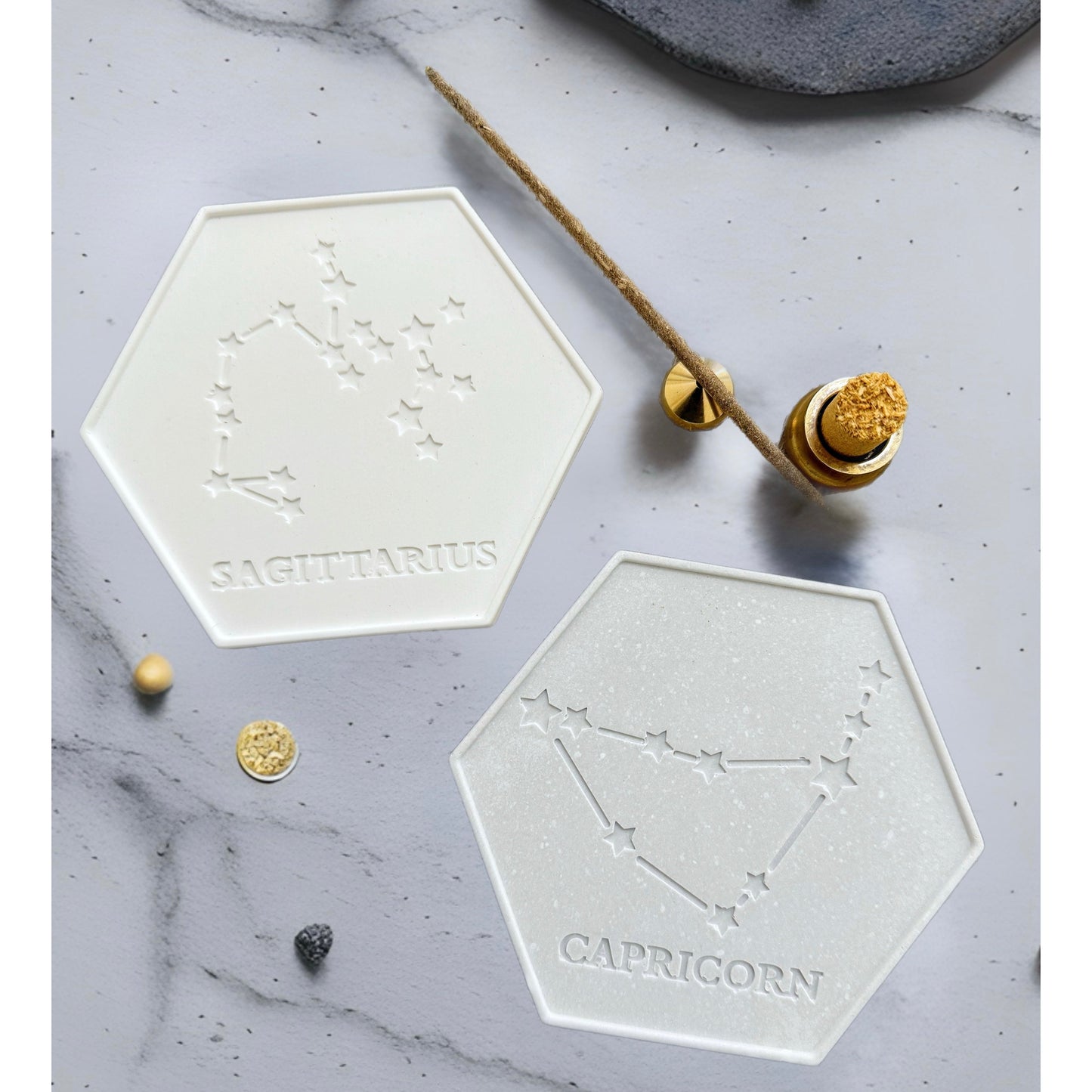 Zodiac Sign & Constellation Incense Plate