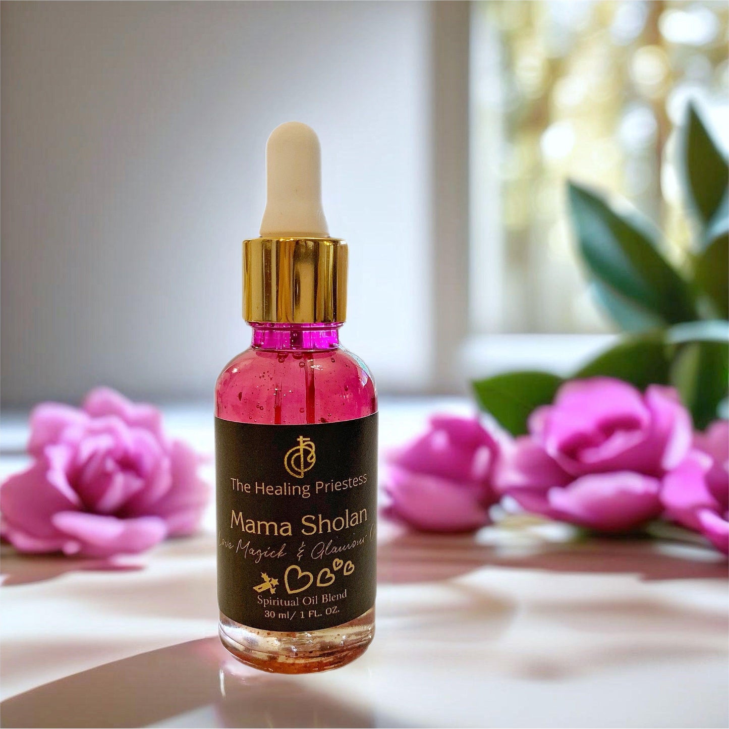 Mama Sholan Love Magick &amp; Glamour Oil - Energía de agua dulce