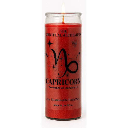 Capricorn Zodiac Candle | Ritualized